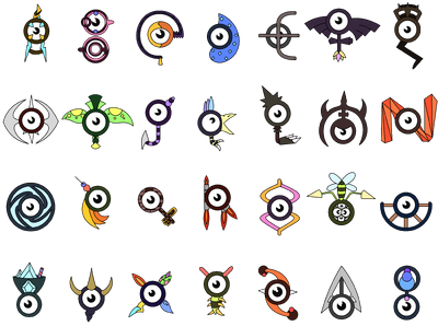 Unown evolutions : r/pokemon