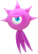 A Pink Wisp in Sonic Colors.