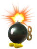 3.4.Bob-Omb standing while being lit up