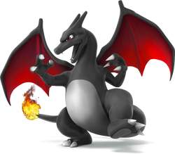 SSB 35 Mega Charizard Y shiny - made with Hero Forge