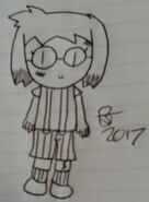 Young Alena Carter, as drawn by Sr.Wario.