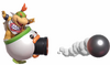 4.6. Bowser Jr's Clown Car shooting a cannonball