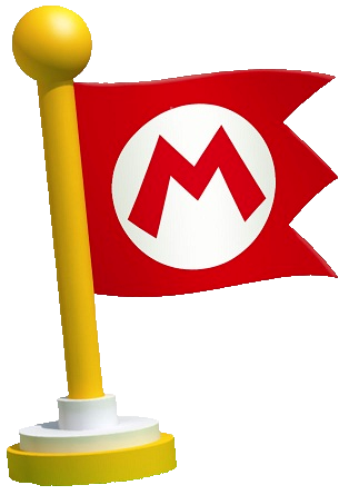 new super mario bowser flag