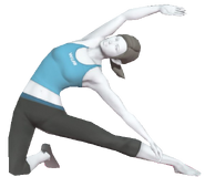 0.13.Female Wii Fit Trainer's Gate Pose