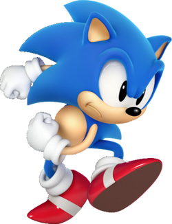 Classic Sonic The Hedgehog, Render WttP1/4