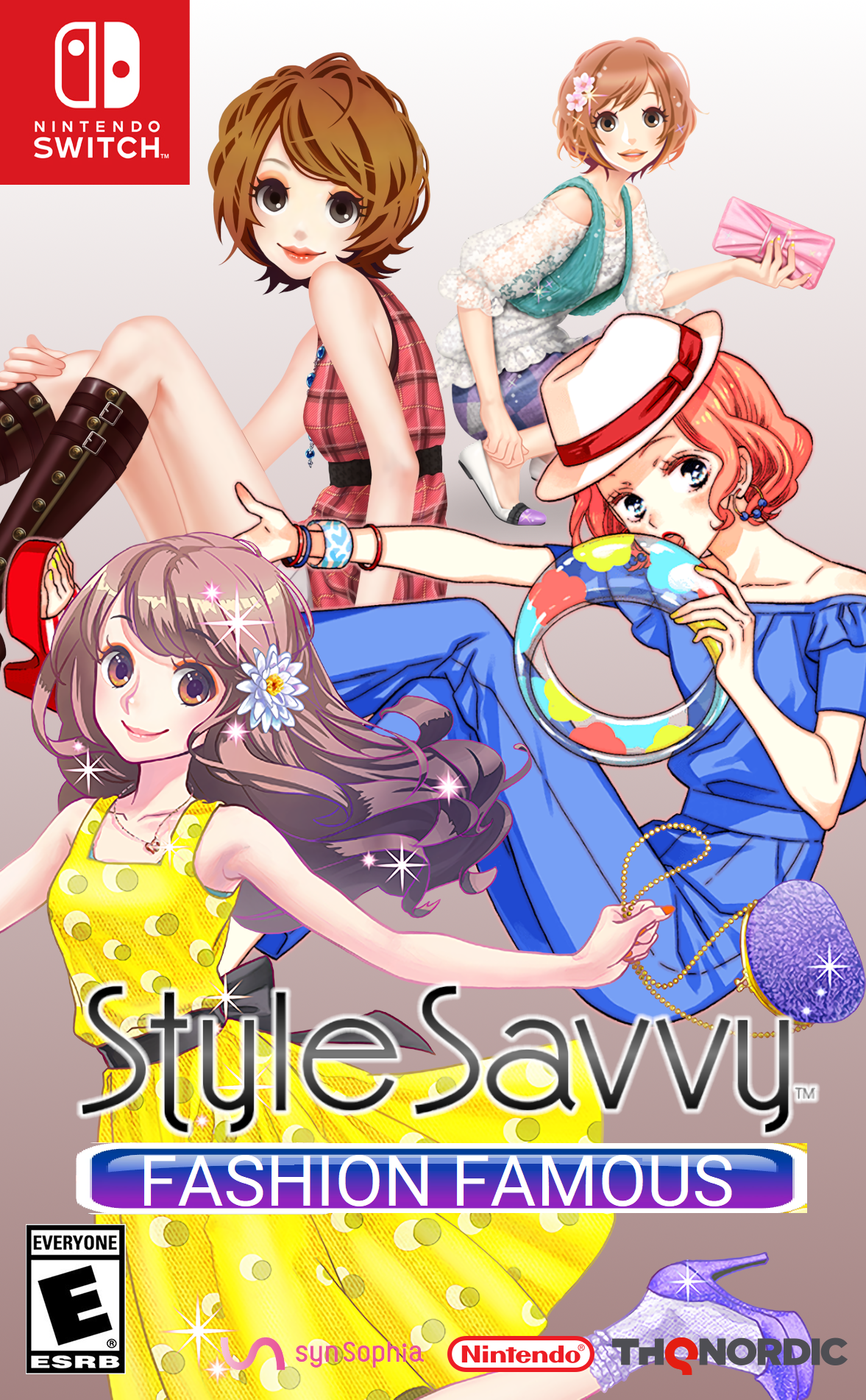 Fashion Dreamer Nintendo Switch Japanese package Dress-up fashion new  generation
