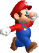 Mario run sprite