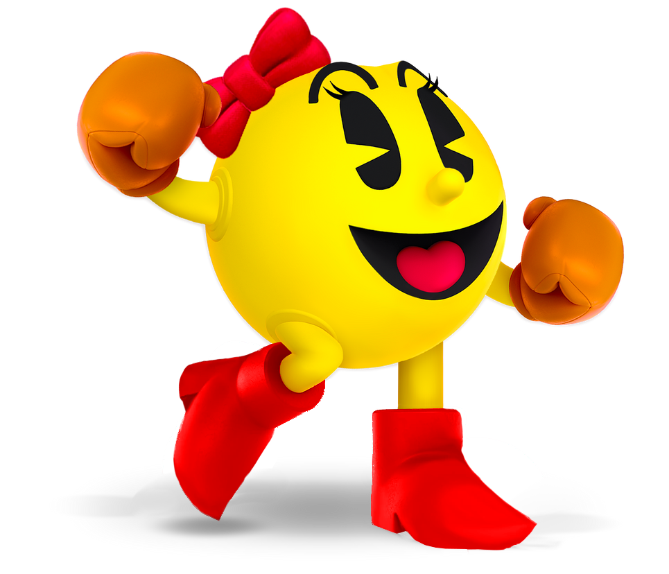 MS Pacman. Пакман super Smash Bros. Pacman Smash. Персонажи ПАКМАНА.