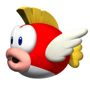 A Cheep Cheep from New Super Mario Bros..