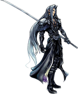 Sephiroth Dissidia Artwork