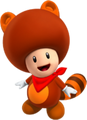 Tanooki Toad in Super Mario 3D Land