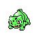 Bulbasaur's Pokémon Gold Version sprite.