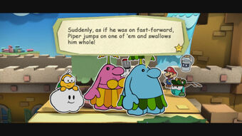 Paper Mario Color Splash Recut Chapter 4 Fantendo Game Ideas More Fandom High resolution sprites for cutlad, a swordfish enemy from the fantopic recut of color splash. paper mario color splash recut chapter