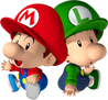 Baby Mario and Baby Luigi (NEWCOMER!) [Yoshi]