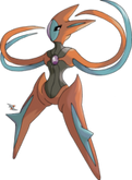 Deoxys (Attack Form)'s new artwork (Credit to Xous54)