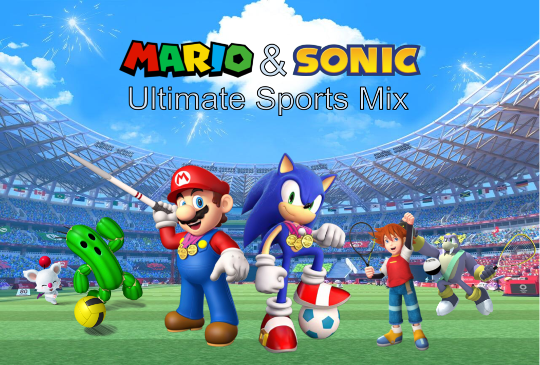 Mario Sport Mix - Basketball Daisy, Luigi Vs Mario, Peach in Mario