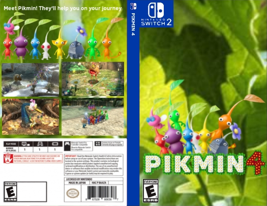 Nintendo Pikmin 4 For Nintendo Switch - Made In Japan