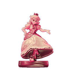 Pink gold peach amiibo