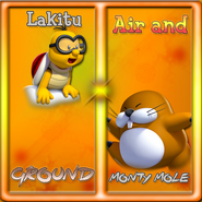 Air and Ground (Lakitu & Monty Mole)