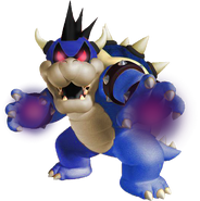 Dark Bowser, who appears on Bowser's Terrible Tower the first time it is played