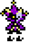 Dimentio's Costume Mario sprite by AgentMuffin (t∣b∣c)