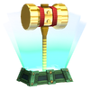 Golden Hammer (Fighters who wield this hammer will wreck faster than with a normal hammer)