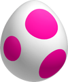 A Magenta Yoshi Egg