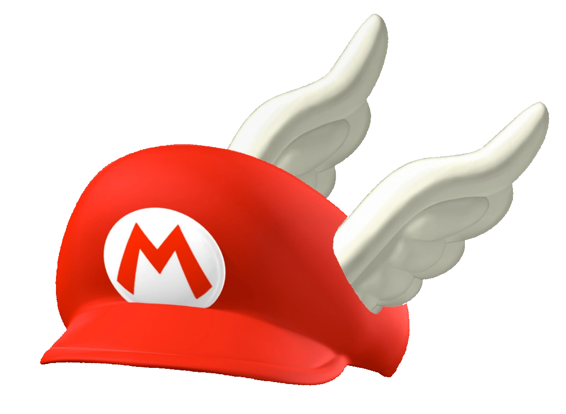 Mario hat with wings Clearance