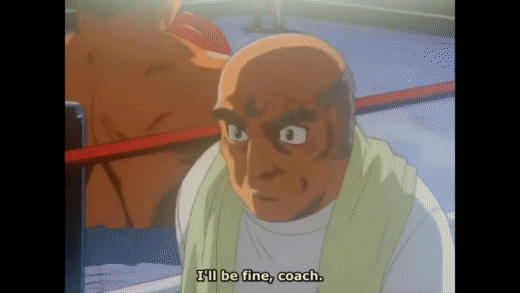 Hajime no Ippo First Dempsey Roll with The Finisher OST.gif