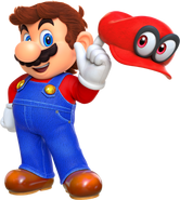 Mario with Cappy