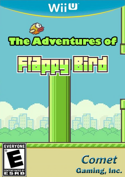 The Flappy Bird must avoid a series of pipe obstacles. Only on