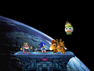 Wario,Sonic,Bowser and Bowser Jr. in Final Destination