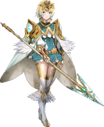 Fjorm in a neutral stance