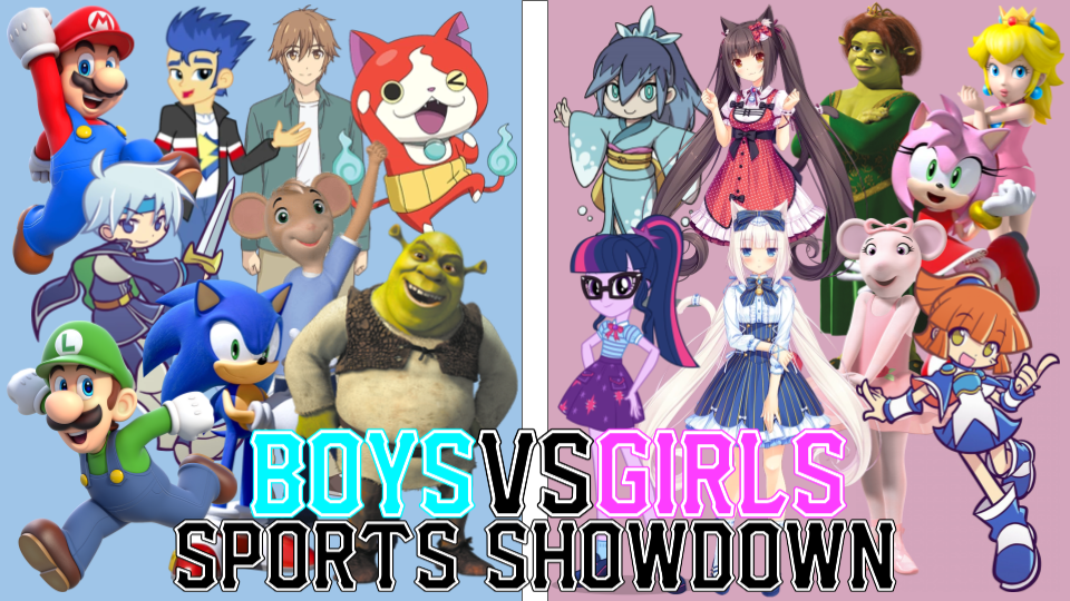 Boys Vs Girls Sports Showdown Fantendo Game Ideas More Fandom