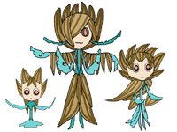 The Toxic Nocturose family's glistening variants.