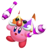 Circus Kirby in Kirby Triple Deluxe