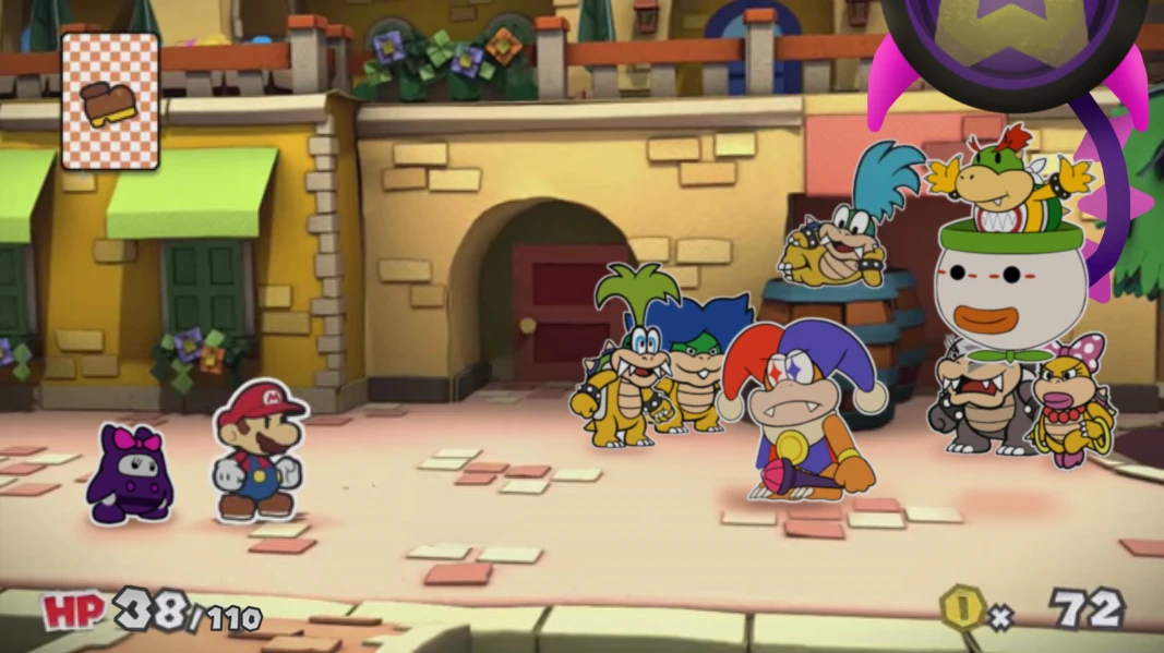 paper mario switch color splash