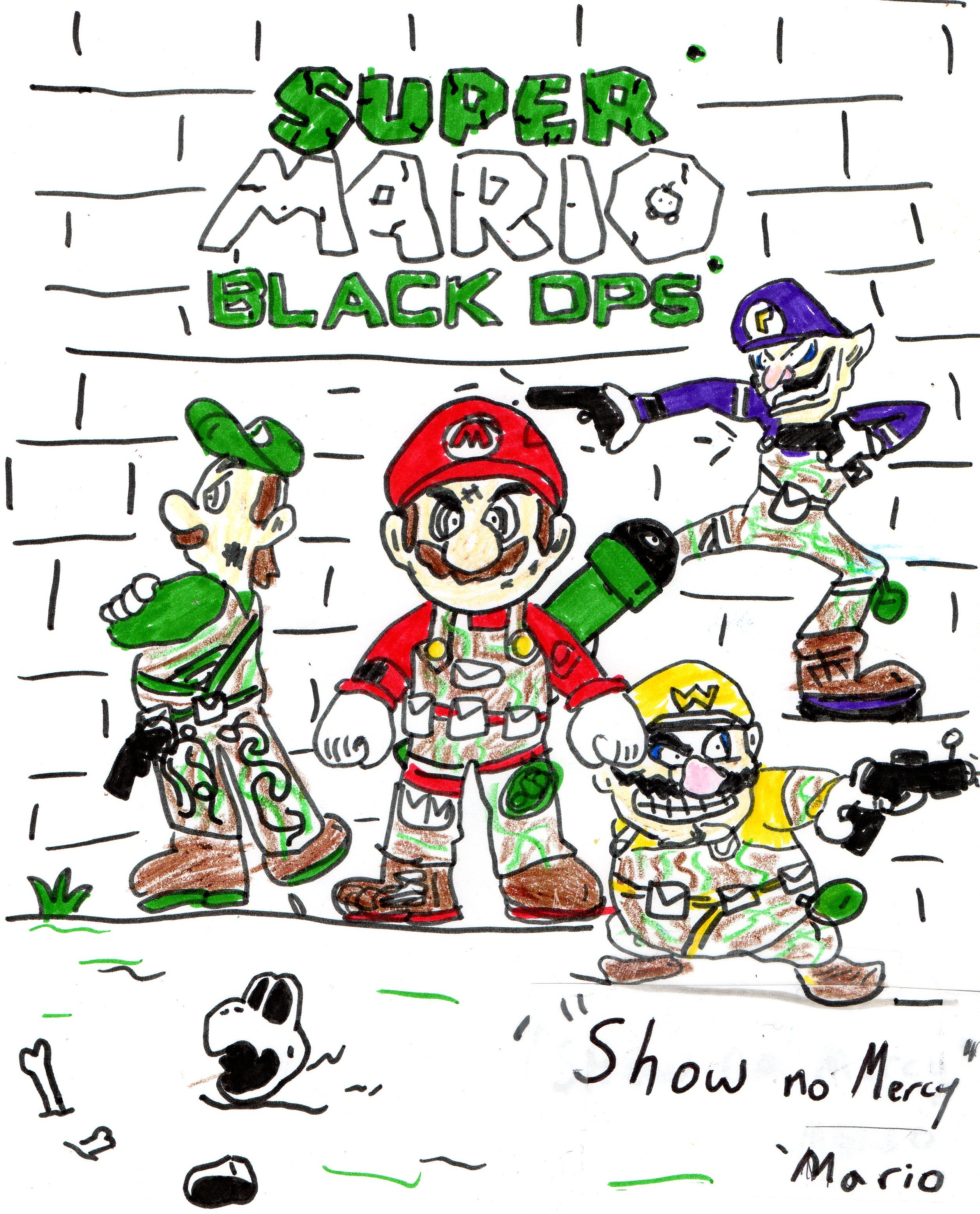 Super Mario Black Op's (Game), Fantendo - Game Ideas & More