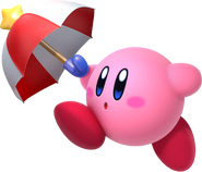 Parasol Kirby - Kirby Fighters 2