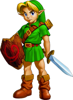 The legend of Zelda: Ocarina of Time render