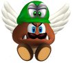 Luigi as a Paragoomba