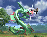 Smash Bros Brawl Rayquaza 2