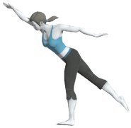 0.18.Female Wii Fit Trainer's Single-Leg Extension