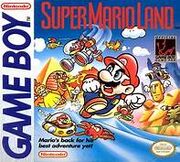 Super Mario Land Game Boy box