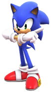 Sonic Adventure pose(Super Smash Bros. Wii U)