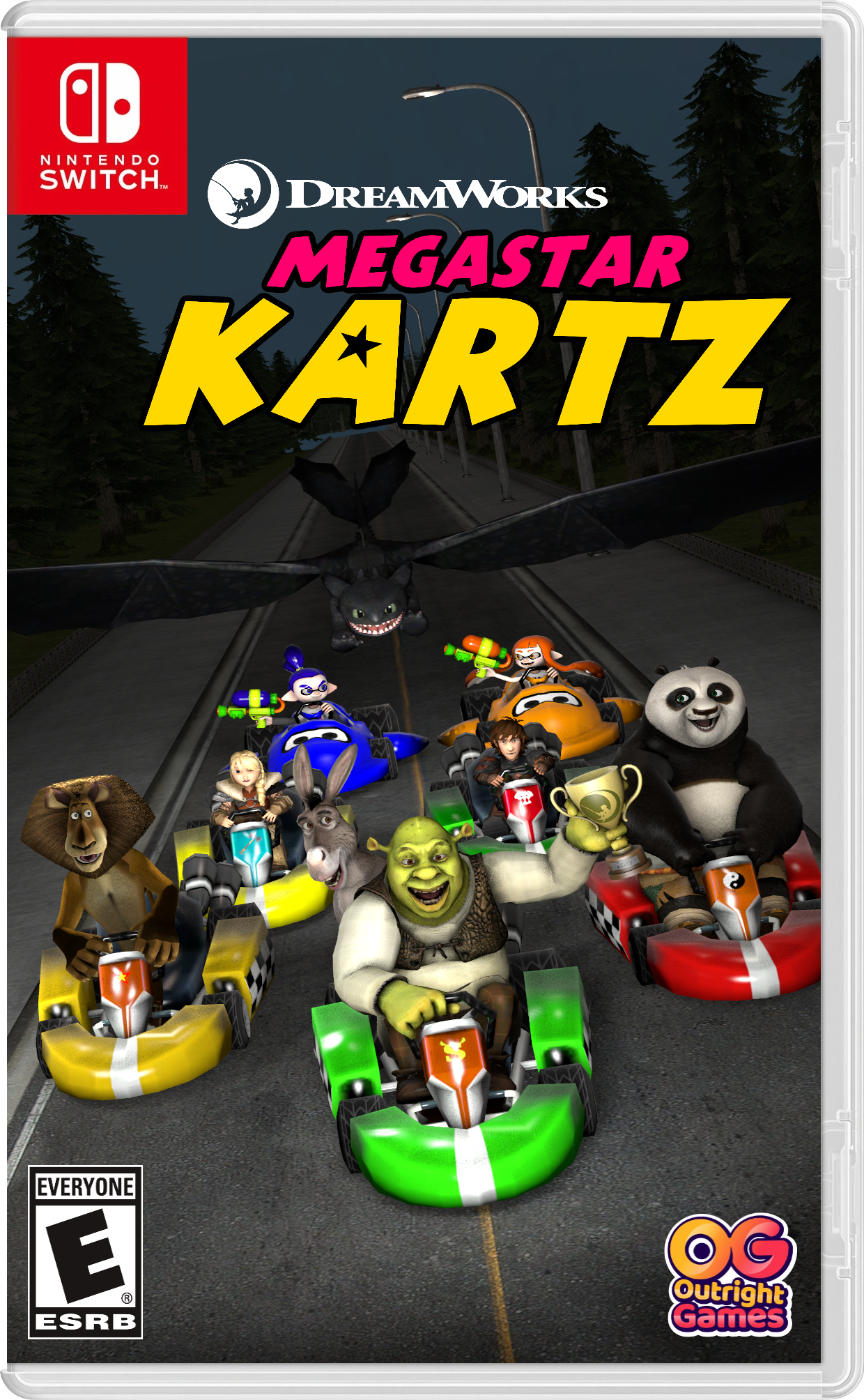 DreamWorks All-Star Kart Racing announced for PS5, Xbox Series