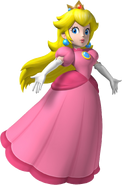 Peach's alternative artwork from Mario Party 8