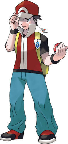 Pokemon Trainer Red Png 6 » Png Image - Red Pokemon Trainer Png,  Transparent Png, png download, transparent png image