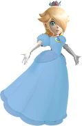 Rosalina in New Super Mario Bros.: Twist It!. Note the new outfit.