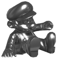 2.Metal Mario Sitting down